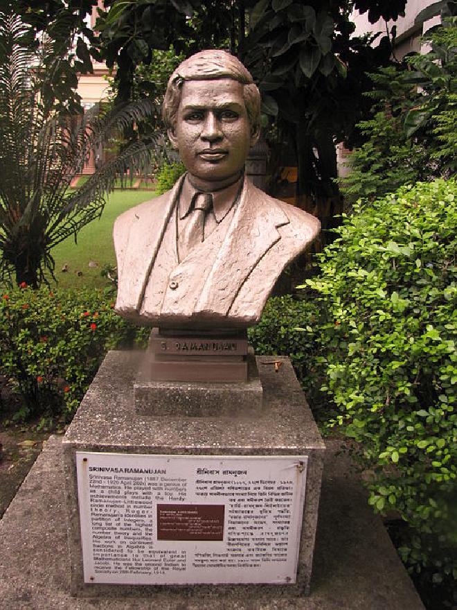 statue of Ramanujan